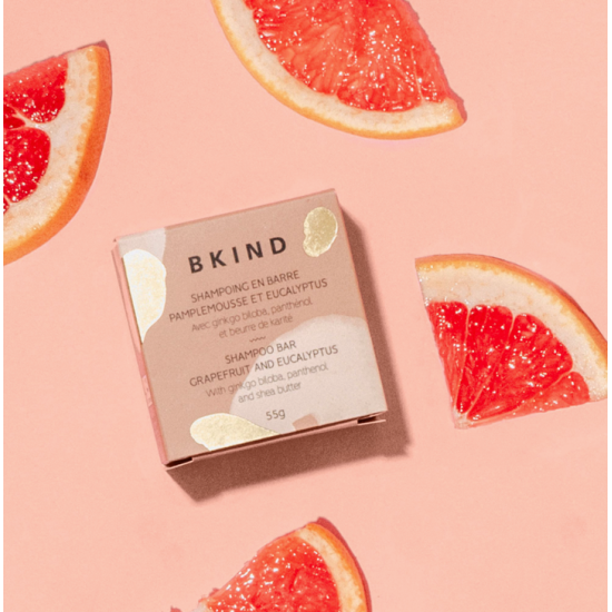 Bkind - Shampoing en barre - Pamplemousse et Eucalyptus